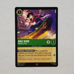 Max Goof 75/204 Disney Lorcana Fabled Regular Rare Card NM - Image 1