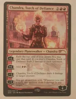 Chandra, Torch of Defiance - MTG Q06 Mythic Planeswalker Magic The Gathering - Image 1