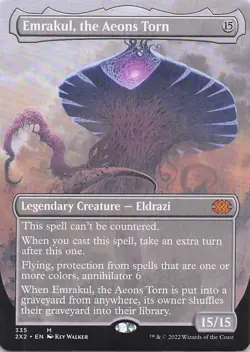Emrakul, the Aeons Torn (Borderless) 335 M 2X2 NM - Image 1