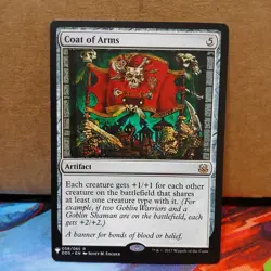 Magic: The Gathering Artifact Coat of Arms Commander Legends Mystery Booster LP - Image 1