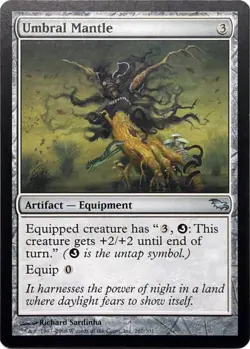 MTG Umbral Mantle The List - Shadowmoor 267/301 Regular Uncommon - Image 1