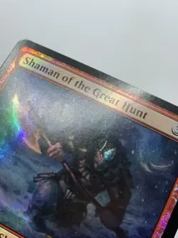 Shaman of the Great Hunt - Fate Reforged Prerelease Promo - MTG - Foil Mythic - Image 5