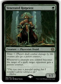 Venerated Rotpriest Phyrexia: All Will Be One Regular MTG - Image 1