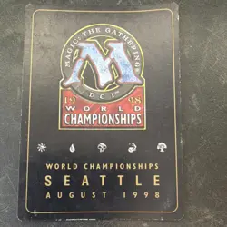 Magic: The Gathering Survival of the Fittest World Championship Decks 1998 Auto… - Image 2