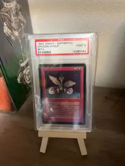 Mtg Beta PSA 9 DRAGON WHELP | Magic the gathering - Image 1