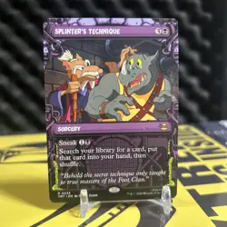 Splinter's Technique (Showcase) Teenage Mutant Ninja Turtles Regular - Image 1