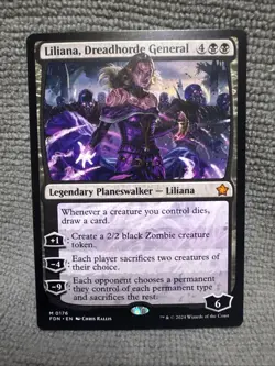 Liliana, Dreadhorde General FDN Foundations Regular 176 - Image 1