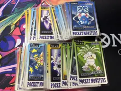 Pokemon Carddass 1997 79-Card Random Bundle - For Play Only Authentic - Image 1