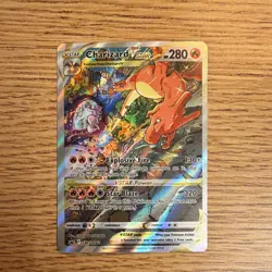 Pokemon Charizard VSTAR SWSH262 Promo Full Art Holo VSTAR Power - Image 1