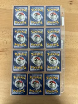 Nm Unlimited) COMPLETE Pokemon BASE Set 37 Card COMMON Non-Holo 102 - Image 3