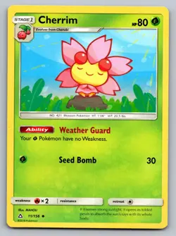 Cherrim 11/156 Uncommon Ultra Prism Pokemon Lightly Played - Image 1
