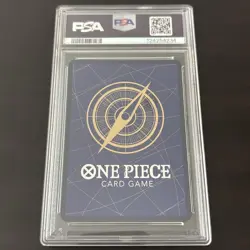 One Piece Card Blackbeard OP12 Gold Background 3rd Anniversary SP PSA10 - Image 2
