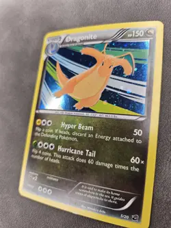 Pokemon Dragonite 5/20 (Cosmos Holo) Dragon Vault Promo Blister Exclusives - LP - Image 2