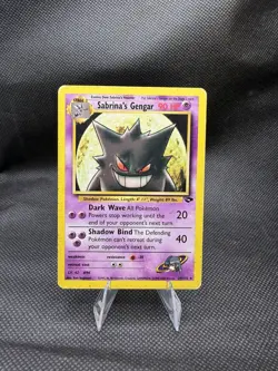 Pokemon TCG Sabrina's Gengar Gym Challenge 29/132 Non-Holo Rare, MP - Image 1
