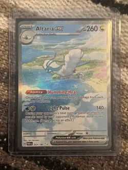Pokemon TCG Altaria EX Holo Card Sv04: Paradox Rift 253/182 - Image 1