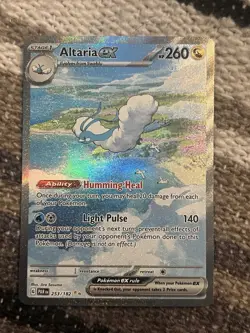 Pokemon TCG Altaria EX Holo Card Sv04: Paradox Rift 253/182 - Image 2