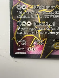 Pokemon Darkrai EX Full Art Ultra Rare Holo Card XY Breakpoint 118/122.. - Image 2