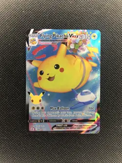 Pokemon Celebrations Flying Pikachu VMAX Full Art 007/025 Ultra Rare - Image 1