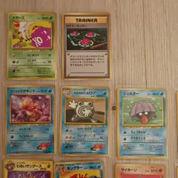 Pokemon Team Rocket Japanese Vintage Card Lot (12 Cards) Pokemon/Trainer - Image 2