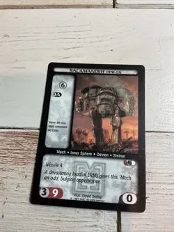 Battletech - CCG - SALAMANDER PPR-5S - Rare - Mercenaries Edition - Single Card - Image 1