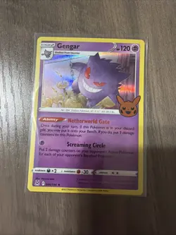 POKEMON GENGAR 066/196 HOLO RARE TRICK OR TRADE HALLOWEEN NM NEAR MINT NINTENDO - Image 1