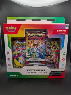 1x *NEW SEALED* Pokemon TCG: First Partner Illustration Collection Series 1 - Image 1