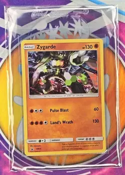 🔥2017 Zygarde SM15 Black Star Promo Cosmos Holo Rare Pokemon TCG LP👍📈 - Image 3