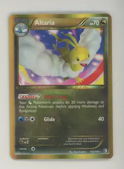 Pokemon TCG Boundaries Crossed 152/149 Altaria Secret Rare - Image 1