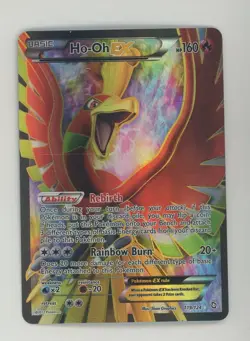 Pokemon TCG Dragons Exalted 119/124 Ho-Oh EX Ultra Rare - Image 1