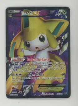 Pokemon TCG Plasma Blast 98/101 Jirachi EX Ultra Rare - Image 1