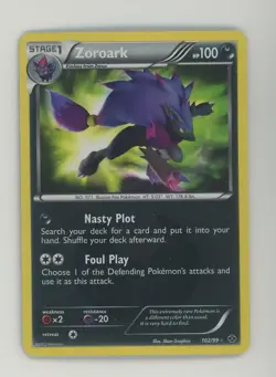 Pokemon TCG Next Destinies 102/99 Zoroark Secret Rare - Image 1