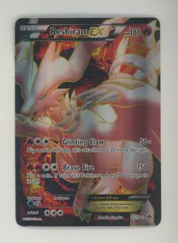 Pokemon TCG Next Destinies 95/99 Reshiram EX Ultra Rare - Image 1