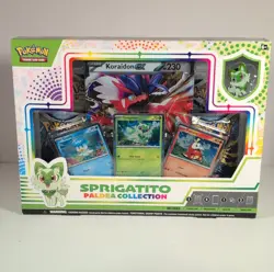 Pokemon Sprigatito Paldea Collection Box Sealed English Promo 290-85211 - Image 1