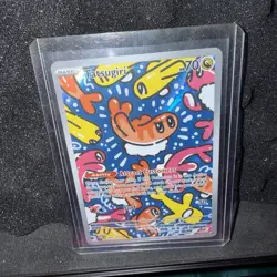 Pokemon Tatsugiri Illustration Rare Holo 186/167 Twilight Masquerade 70 HP - Image 1