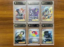 2024-2025 Pokemon TCG lot 6 Trainer Supporter Arezu、Allister、Cara Liss VB16 - Image 1