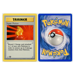 1999 Vintage Pokemon Super Potion Base Set Shadowless 1st Edition #90/102 LP/MP - Image 3
