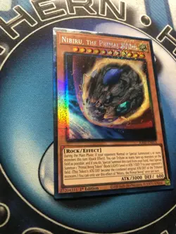 *** NIBIRU, THE PRIMAL BEING *** PRISMATIC COLLECTOR'S RARE RA01-EN013 YUGIOH! - Image 2