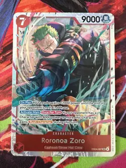 Roronoa Zoro EB04-007 One Piece OP15: Adventure on Kami's Island - Near mint - Image 1