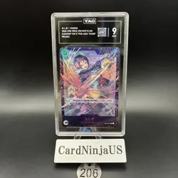 TAG MINT 9 Tashigi ONE PIECE Japanese OP12-031 Championship L Promo 206 - Image 1