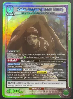 Union Arena TCG - Attack On Titan Super Rare And Alternate Art 9 Card Lot! - Image 4