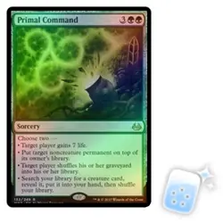 FOIL PRIMAL COMMAND Modern Masters 2017 Magic MTG MINT CARD - Image 1