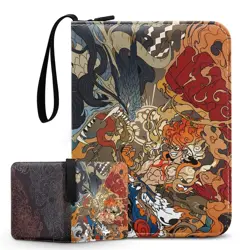 Card Book Holder Binder Album Collection One Piece 400 Trading TCG Card Case - Image 1