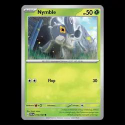 Paradox Rift - Nymble 014/182 - TCG Pokemon Card - Image 1