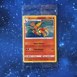 Pokemon Special Delivery Charizard SWSH075 Promo Card Sealed - Image 1