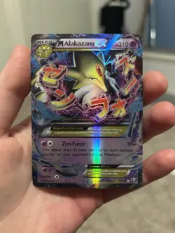 Pokemon M Alakazam EX Full Art Ultra Rare Holo Card Fates Collide 26/124 - Image 1