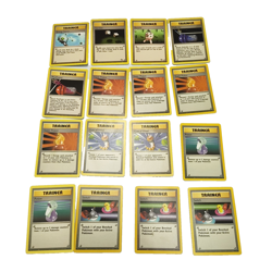 Pokemon TCG Trainer Trading Card Bundle lot x16 Cards 1999 Pokemon - Image 1