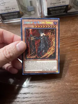 Yu-Gi-Oh! TCG Queen of the Blazing Domain Prismatic Secret Rare Card MP25-EN147 - Image 4