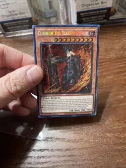 Yu-Gi-Oh! TCG Queen of the Blazing Domain Prismatic Secret Rare Card MP25-EN147 - Image 5