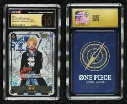 2025 One Piece Card Game: Carrying on His Will OP13 Japanese Sabo CGC 10 - Image 3