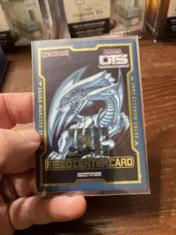 Yu-Gi-Oh Blue-Eyes White Dragon OTS Field Center Card Official - Image 1